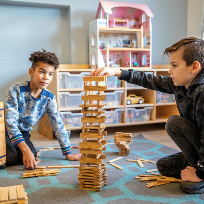 Samen bouwen aan een bewuste generatie - Bekijk ons merkhuis - Kinderopvang Wageningen